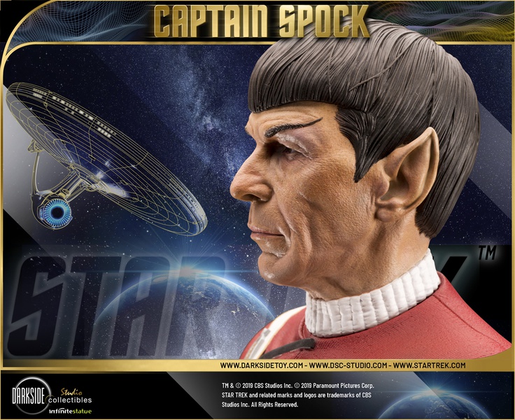 LEONARD NIMOY AS CAPTAIN SPOCK 1/3 - EXCLUSIVE  EDITION