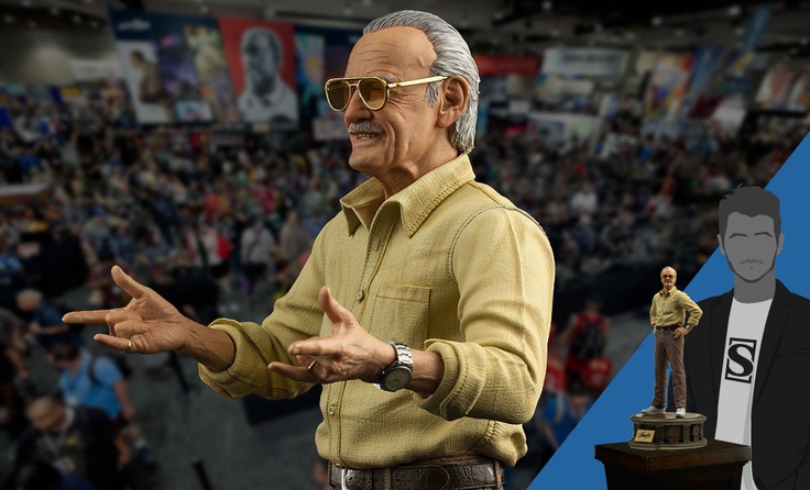 Stan Lee Pow! - 1:4 Scale