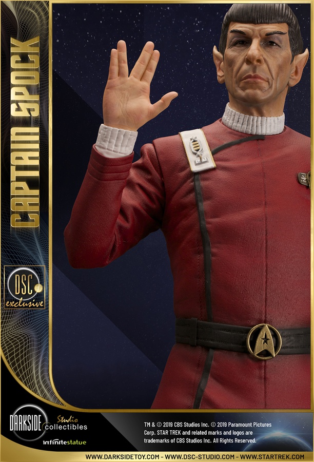 LEONARD NIMOY AS CAPTAIN SPOCK 1/3 - EXCLUSIVE  EDITION