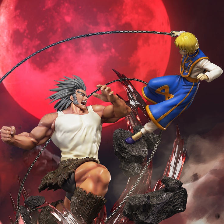 Kurapika vs Uvogin