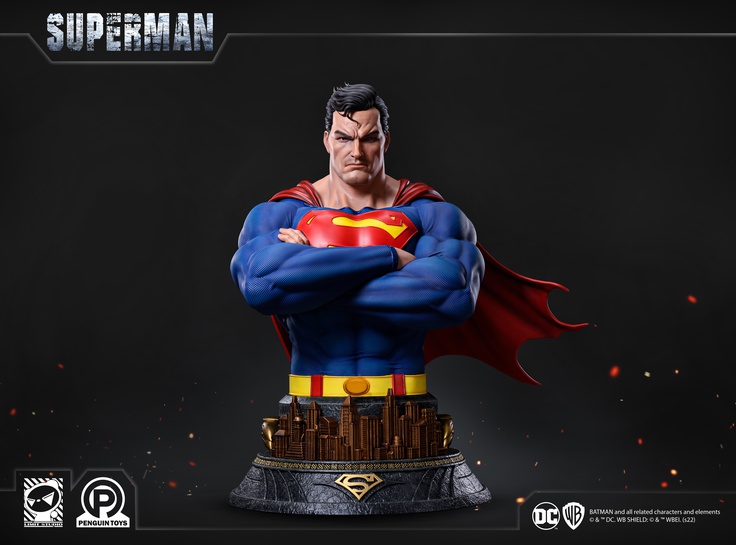 SUPERMAN - Life Size Bust