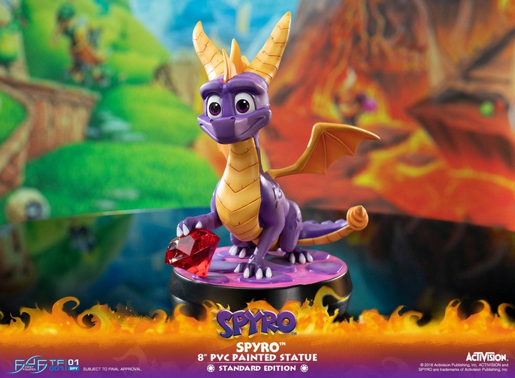 Spyro PVC 1 BOX (4 pcs)