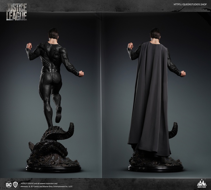 SUPERMAN (HENRY CAVIL) - BLACK SUIT - PREMIUM EDITION
