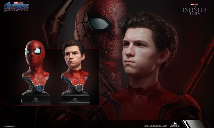 Iron Spider-Man 1/2 Statue - Premium Edition