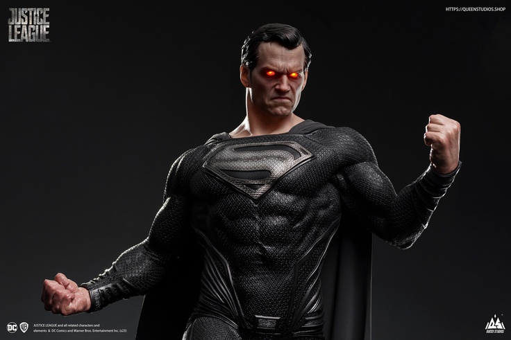 SUPERMAN (HENRY CAVIL) - BLACK SUIT - PREMIUM EDITION