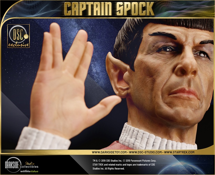 LEONARD NIMOY AS CAPTAIN SPOCK 1/3 - EXCLUSIVE  EDITION
