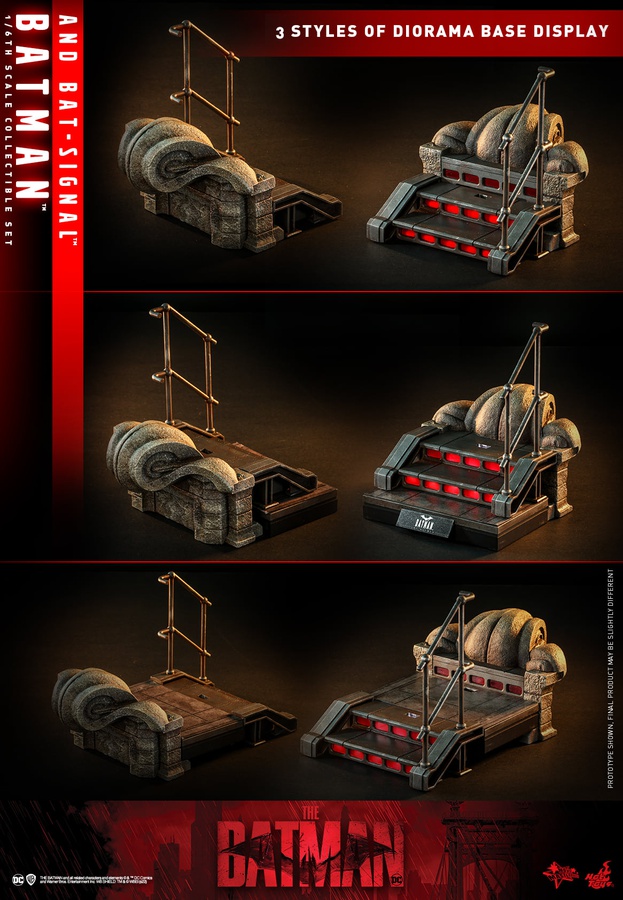The Batman and Bat-Signal Set - 1:6 Scale