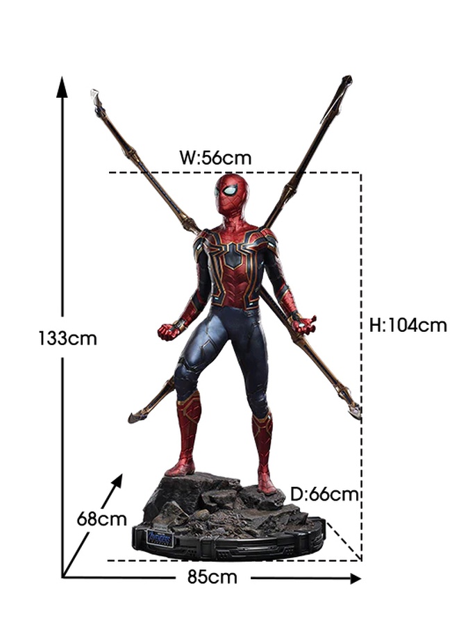 Iron Spider-Man 1/2 Statue - Premium Edition