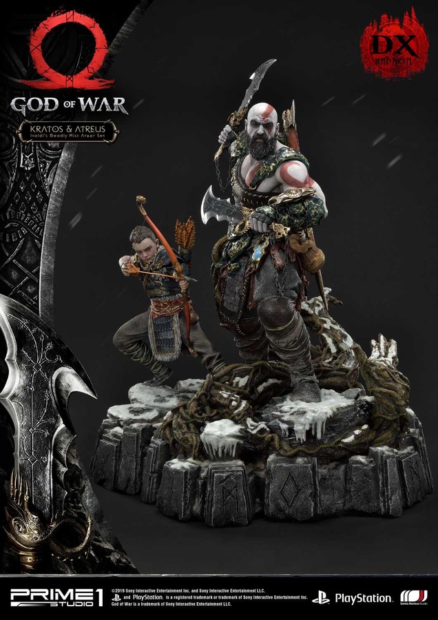 Kratos & Atreus Ivaldi's Deadly Mist Armor Set - DX ver