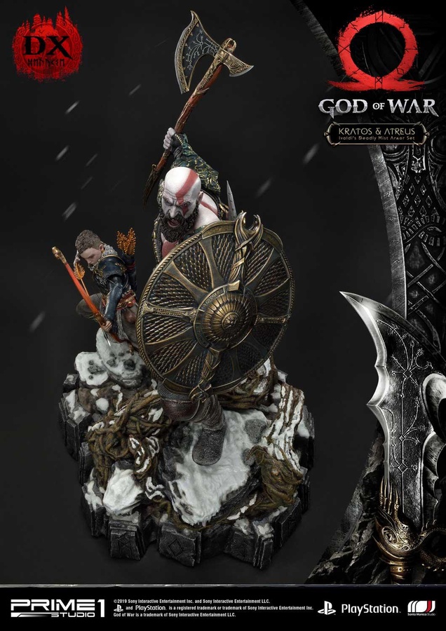 Kratos & Atreus Ivaldi's Deadly Mist Armor Set - DX ver