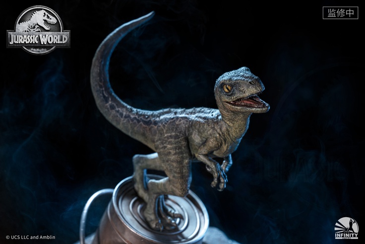 Owen and Baby Blue Statue - 1:4 Scale