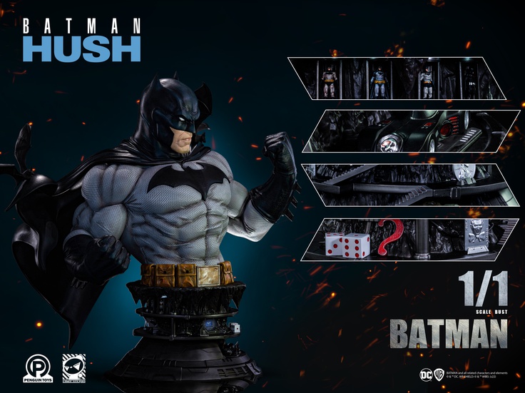BATMAN : HUSH - Life Size Bust