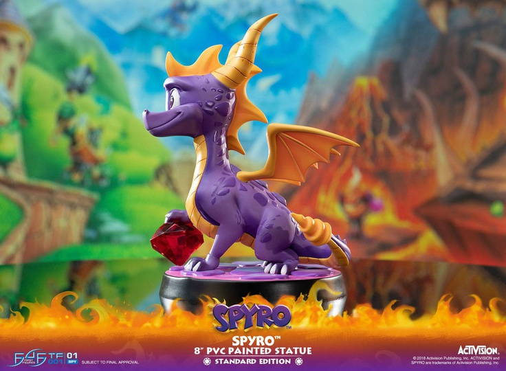 Spyro PVC 1 BOX (4 pcs)