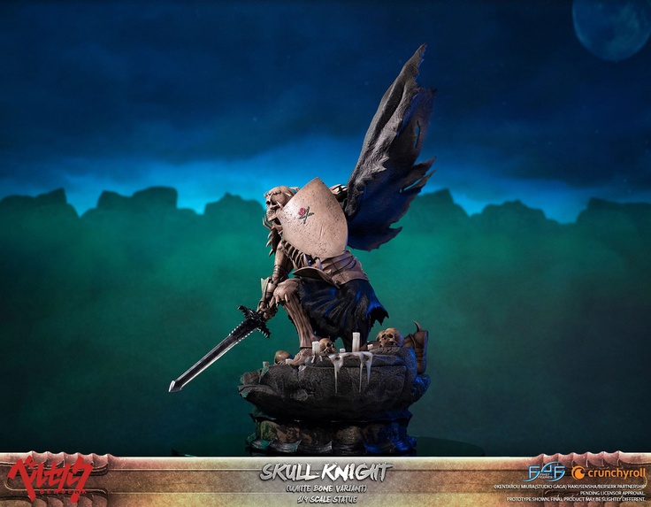 BERSERK - SKULL KNIGHT (STANDARD WHITE BONE VARIANT)