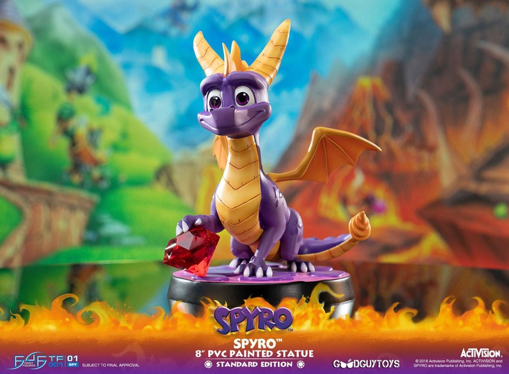 Spyro PVC 1 BOX (4 pcs)