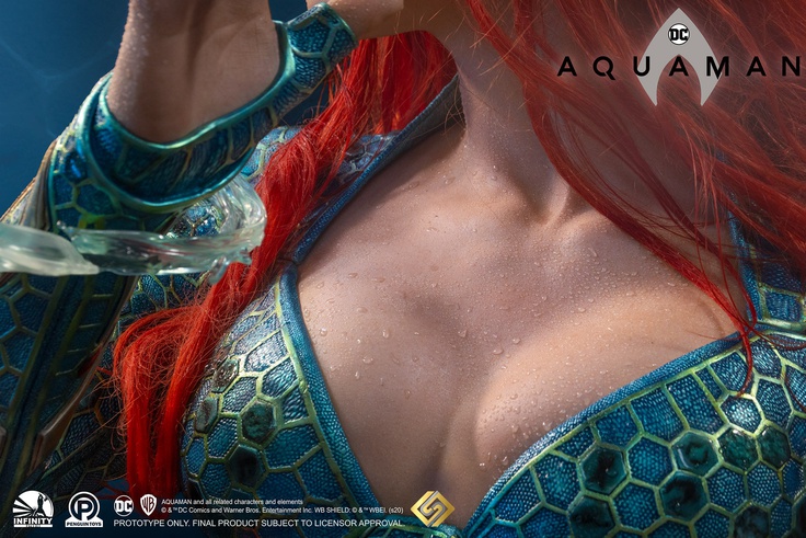 Mera - (Amber Heard) - Life Size bust