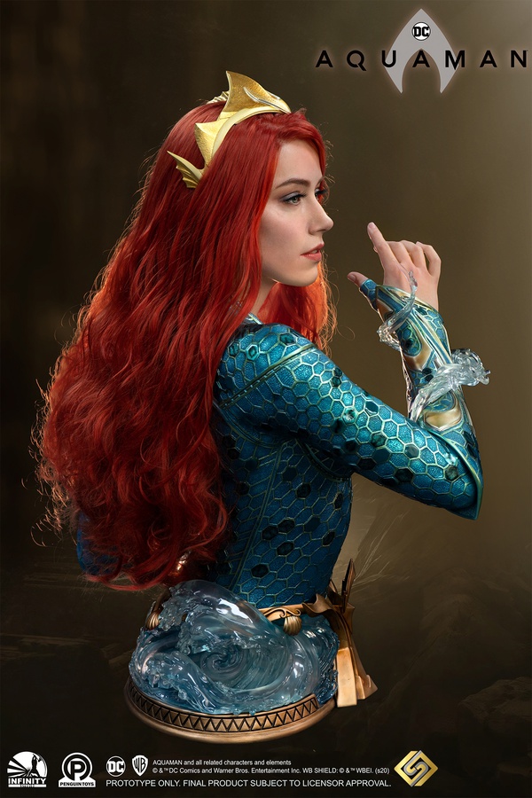 Mera - (Amber Heard) - Life Size bust