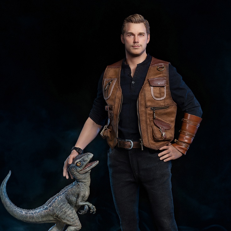 Owen and Baby Blue Statue - 1:4 Scale