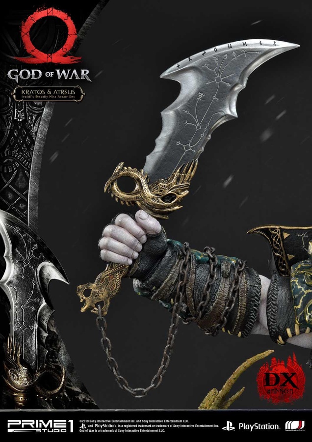 Kratos & Atreus Ivaldi's Deadly Mist Armor Set - DX ver