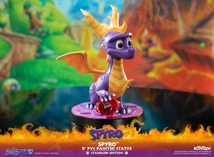 Spyro PVC 1 BOX (4 pcs)