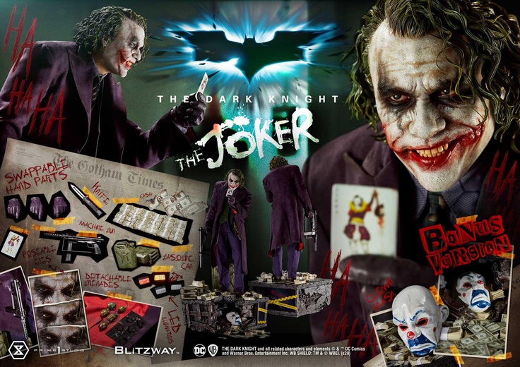 The Joker Heath Ledger - Bonus Version