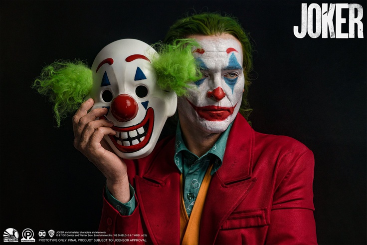 The Joker 2019 - (Joaquin Phoenix) - Life-Size Bust