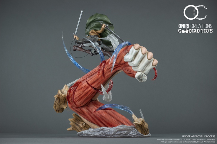 LEVI VS FEMALE TITAN