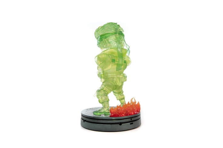SOLID SNAKE STEALTH CAMOUFLAGE NEON GREEN PVC 1 BOX (4pcs)