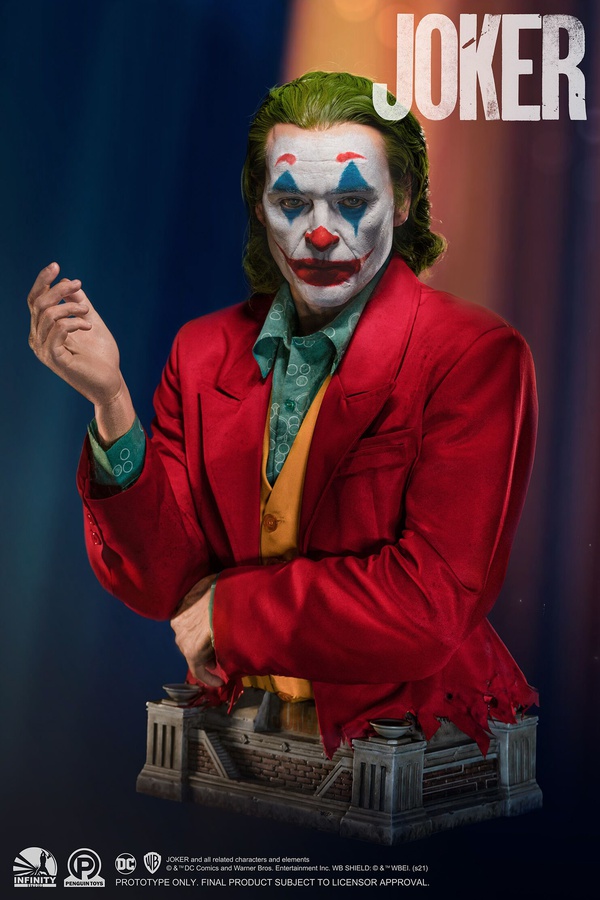 The Joker 2019 - (Joaquin Phoenix) - Life-Size Bust