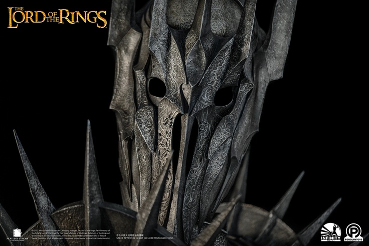 The Dark Lord Sauron - Life Size Bust