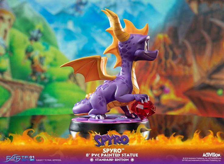 Spyro PVC 1 BOX (4 pcs)