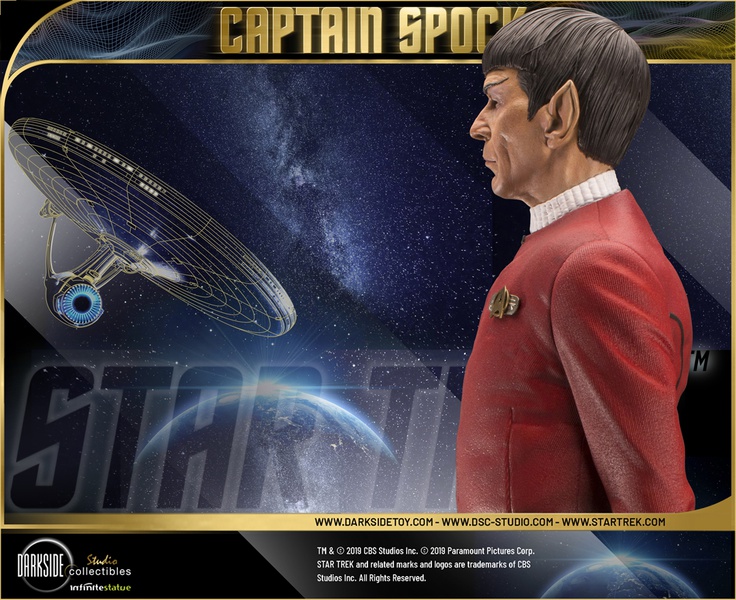 LEONARD NIMOY AS CAPTAIN SPOCK 1/3 - EXCLUSIVE  EDITION