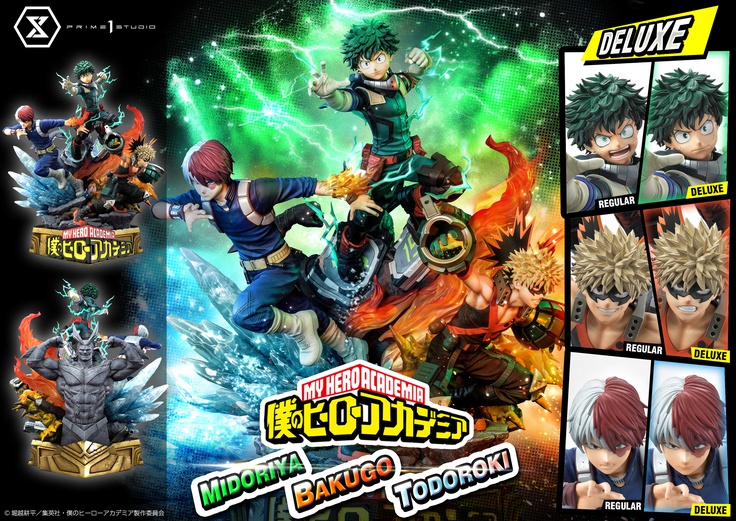 Midoriya, Bakugo & Todoroki - DX Bonus ver