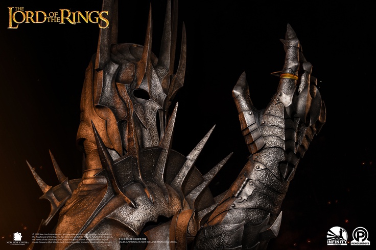 The Dark Lord Sauron - Life Size Bust