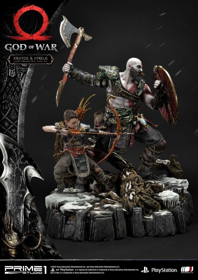 Kratos & Atreus Ivaldi's Deadly Mist Armor Set - DX ver