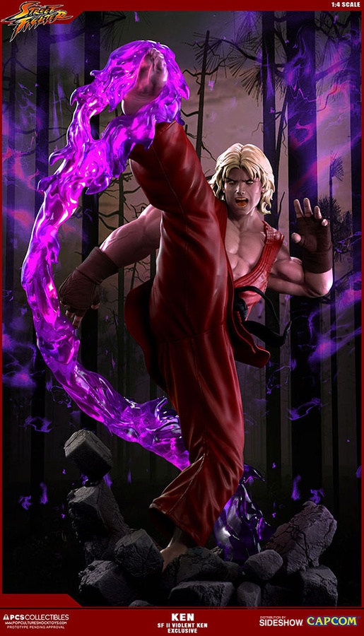 Ken Masters Violent Ken with Dragon Flame