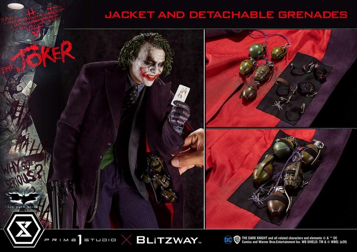 The Joker Heath Ledger - Bonus Version