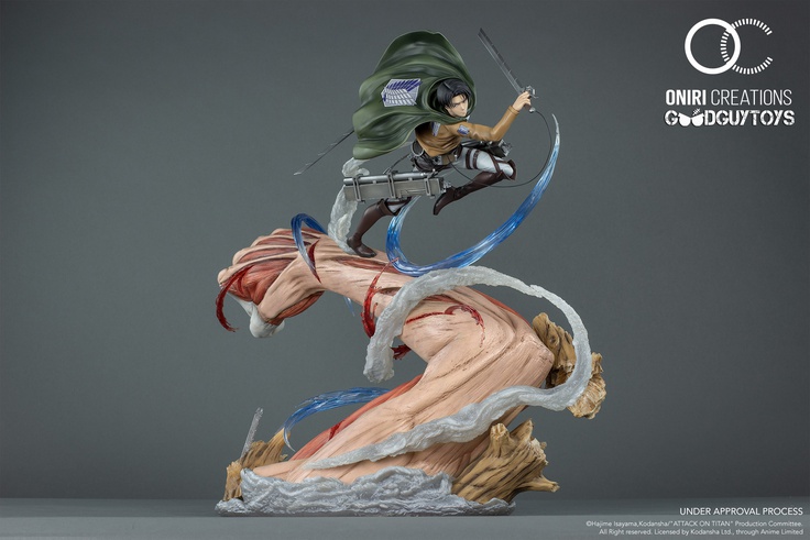 LEVI VS FEMALE TITAN