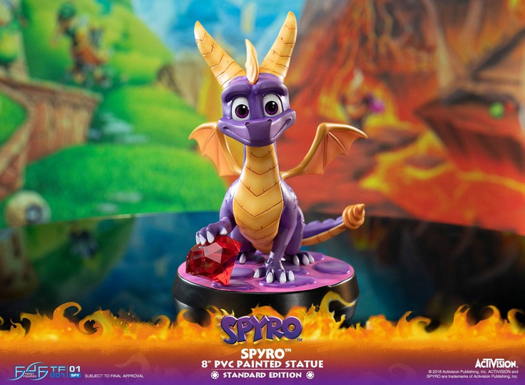 Spyro PVC 1 BOX (4 pcs)