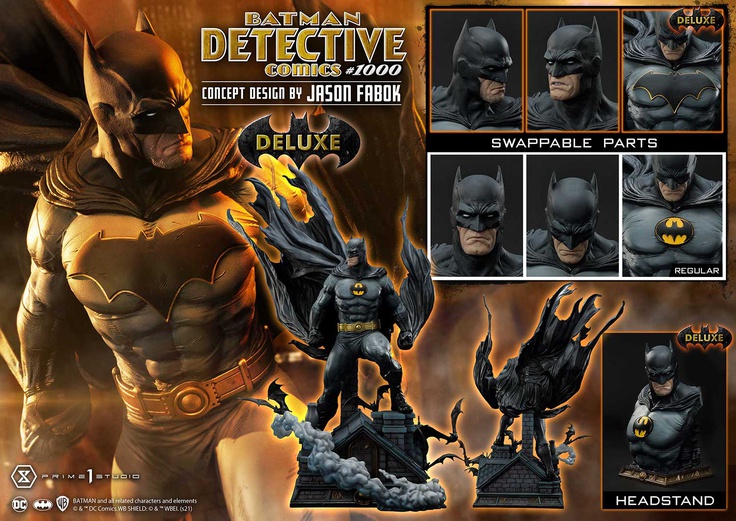 Batman Detective Comics #1000 (Concept Design By Jason Fabok) DX Bonus Version