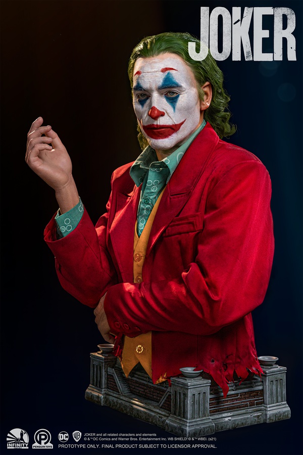 The Joker 2019 - (Joaquin Phoenix) - Life-Size Bust