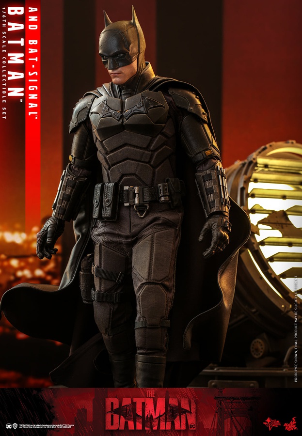 The Batman and Bat-Signal Set - 1:6 Scale