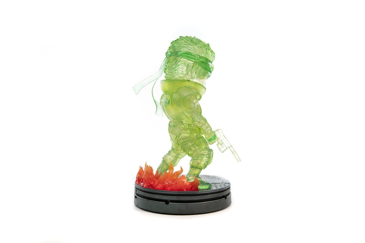 SOLID SNAKE STEALTH CAMOUFLAGE NEON GREEN PVC 1 BOX (4pcs)