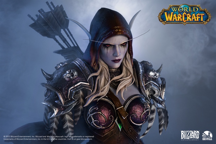 Sylvanas Windrunner - 1/3 Scale Bust
