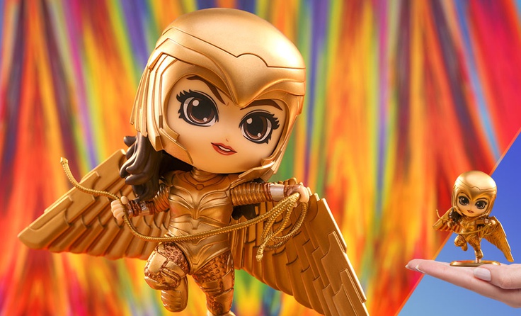 Golden Armor Wonder Woman (Flying Version)