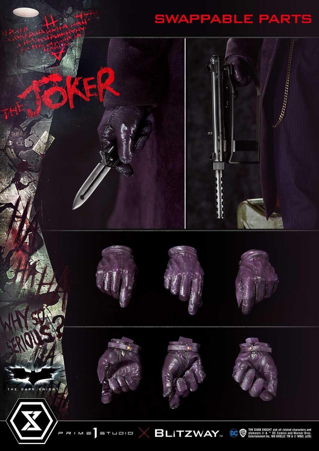 The Joker Heath Ledger - Bonus Version