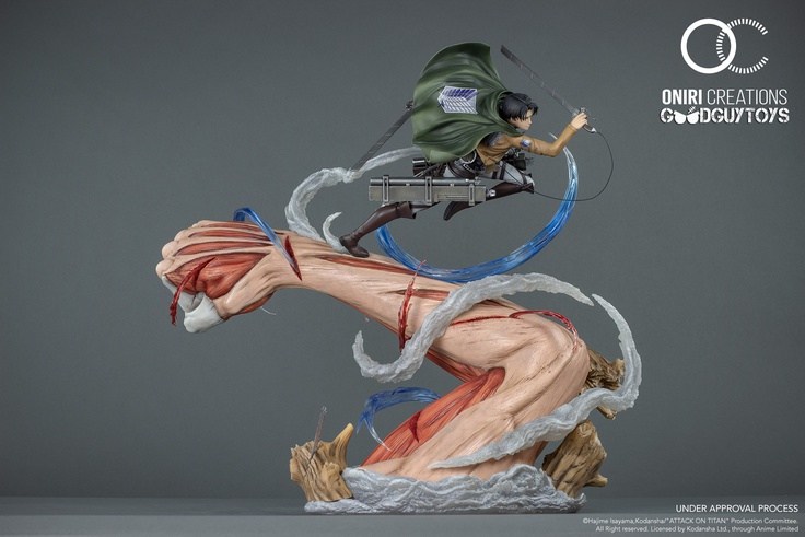 LEVI VS FEMALE TITAN