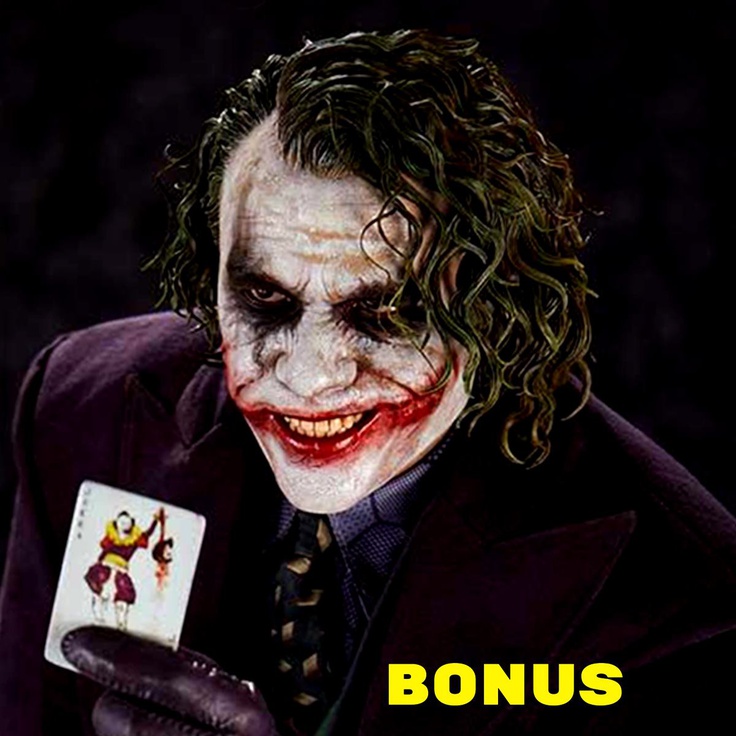 The Joker Heath Ledger - Bonus Version