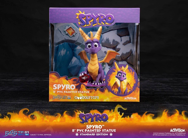 Spyro PVC 1 BOX (4 pcs)
