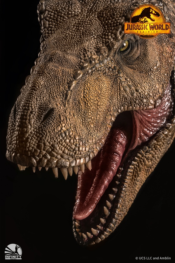Tyrannosaurus Rex Wall Mounted Bust - (T-REX)